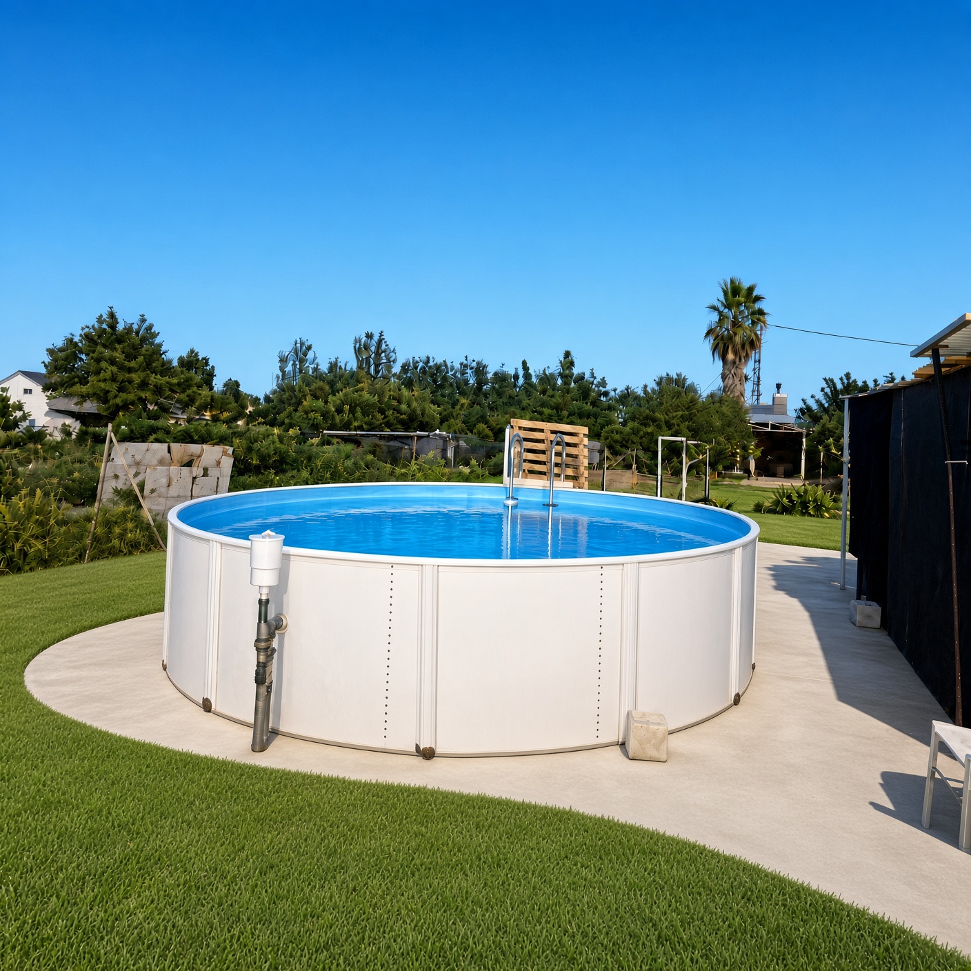 Área de Piscina Privada